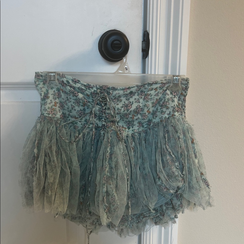 Free People Women’s Tulle Mini Skirt